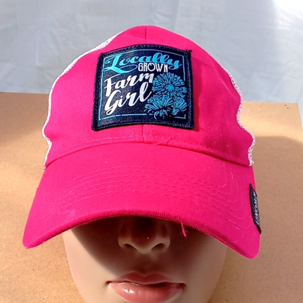 Lincoln Outfitters Farm Girl Snapback Trucker Hat.